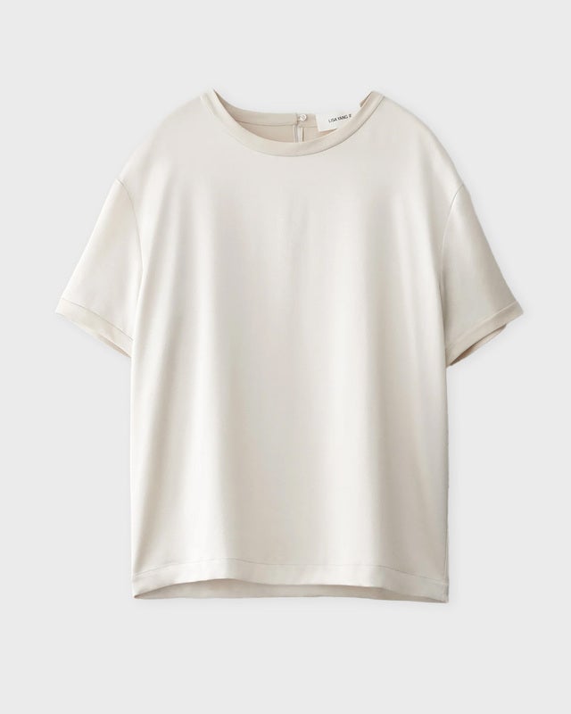 LISA YANG T-Shirt Round Neck Champagne 0 (XS-S)