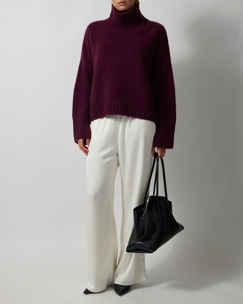 Turtleneck Girlfriend Bordeaux 2