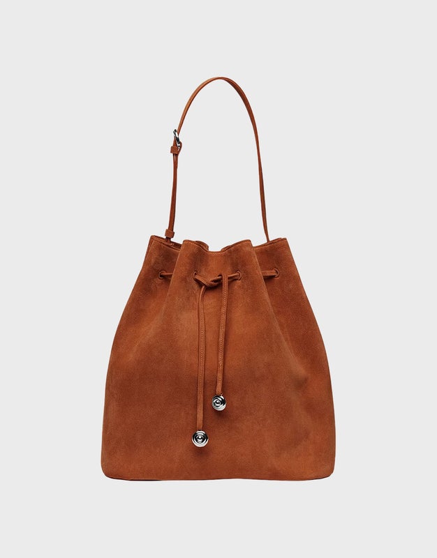 Liffner Bag Charm Bucket  Brown ONESIZE