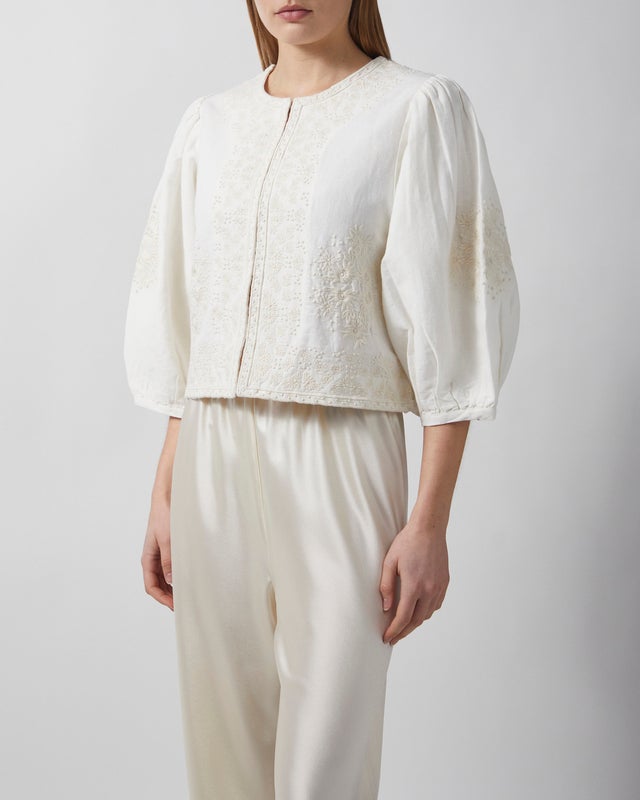 Camilla Pihl Jacket Maya White M-L