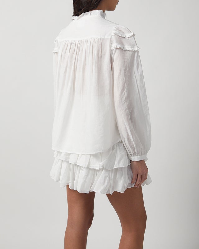Isabel Marant Étoile Blouse Christa White FR 38 (EUR 36)