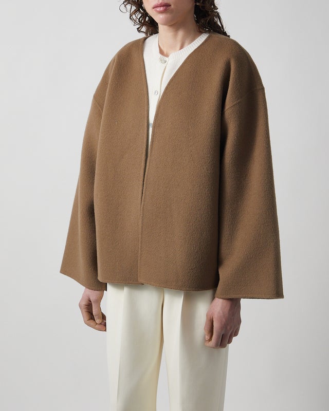 Almada Label  Coat Alba Tan XS