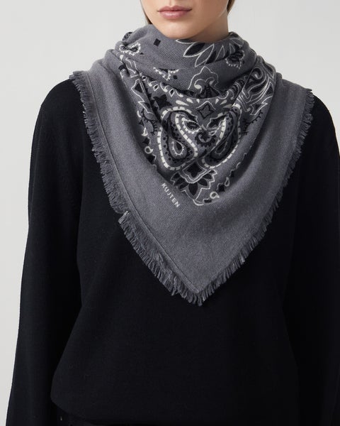 Scarf Hachiko Bico Mörkgrå ONESIZE 2