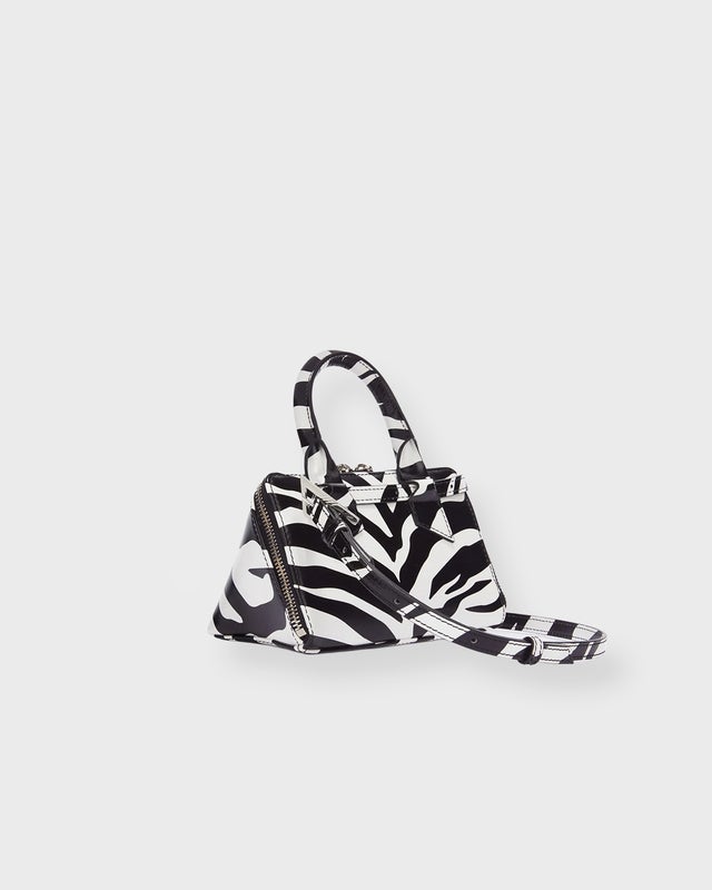 The Attico Bag Friday Top Handle Mini Vit/svart ONESIZE