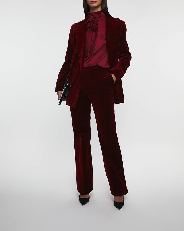 Max Mara Studio Blazer Digione Jacket Bordeaux IT 40 (EUR 34)