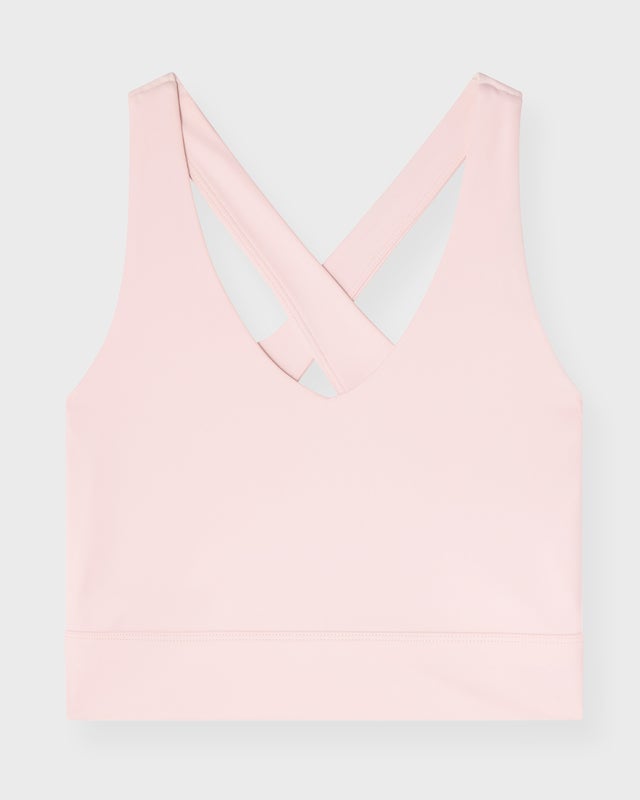 Sisterly tribe Bra Softsculpt V-neck Cross Back Light pink L
