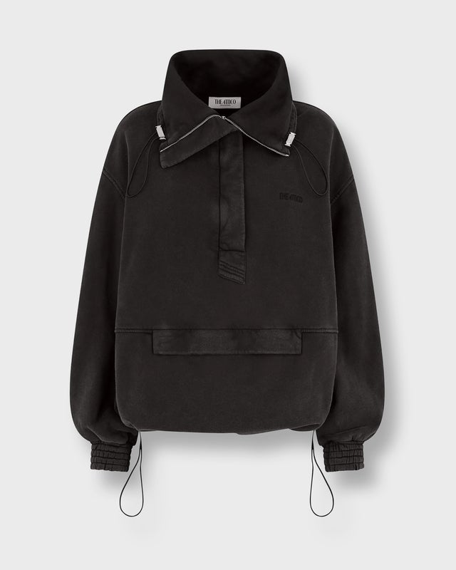 The Attico Jacka Blouson Fleece Faded black IT 38 (EUR 34)