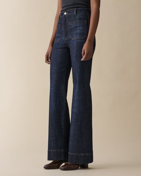 Jeans St Monica Dark blue wash 2