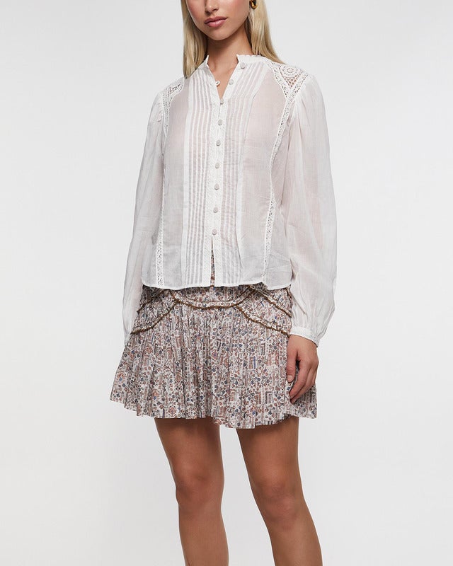 Isabel Marant Étoile Blouse Greicy White FR 36 (EUR 34)
