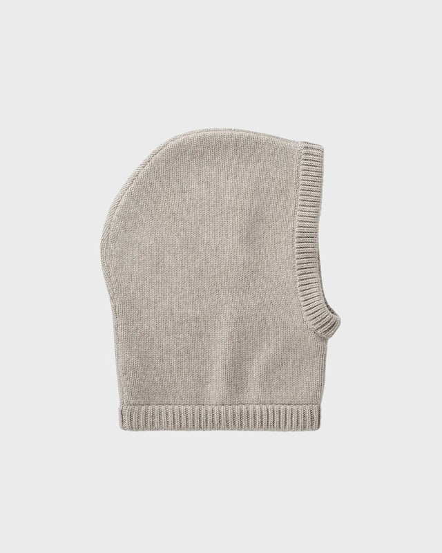 Soft Goat Balaclava Greige ONESIZE