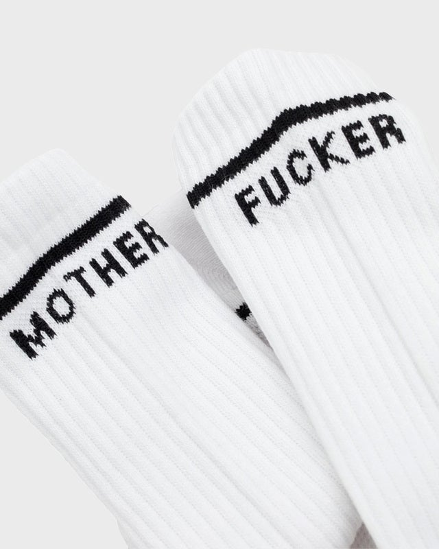 Mother Denim Socks Baby Steps  Vit/svart ONESIZE