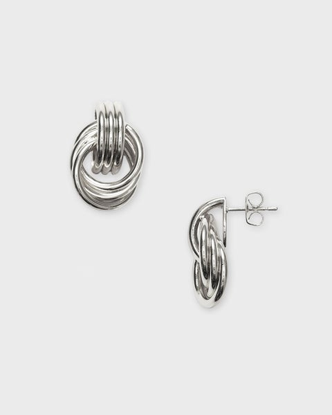 Earring Triplet Silver ONESIZE 1