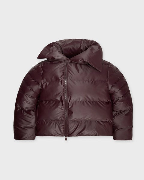 Jacket Alta Vision Short Puffer Bordeaux 1