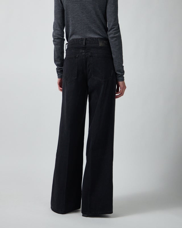 NEUW Jeans Milla Wide Washed Black W25/L32