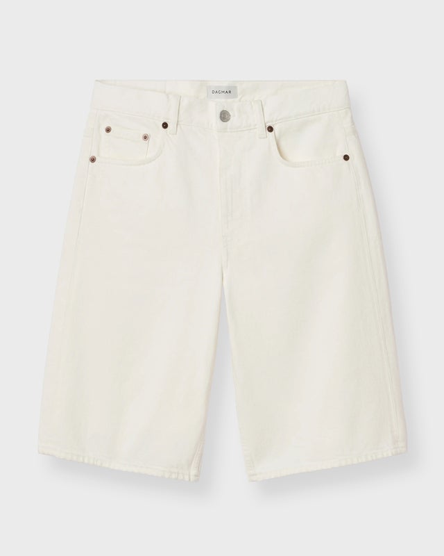 Dagmar Shorts Baggy Fit White 36