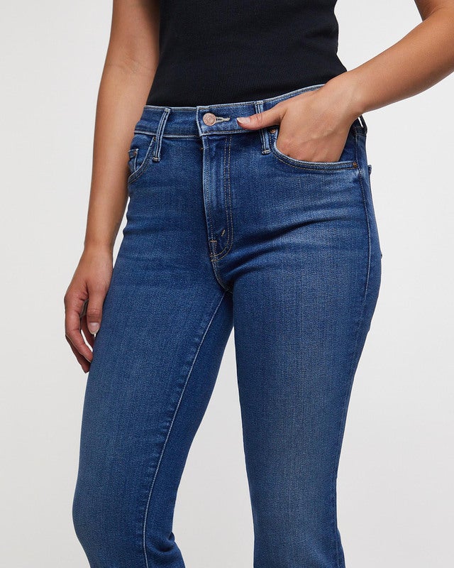 Mother Denim Jeans The Outsider Skimp  Washed blue 25