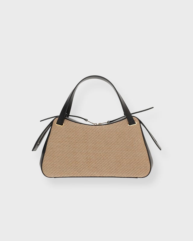 Jil Sander Bag Raffia-Panelled Top Handle Natural ONESIZE