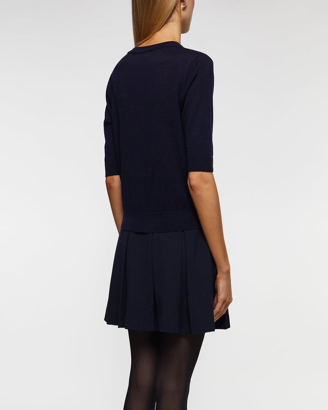 Wakakuu Icons T-Shirt London Merino Wool Navy S