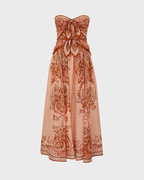 Dress Aster Scarf Midi Light Pink 1