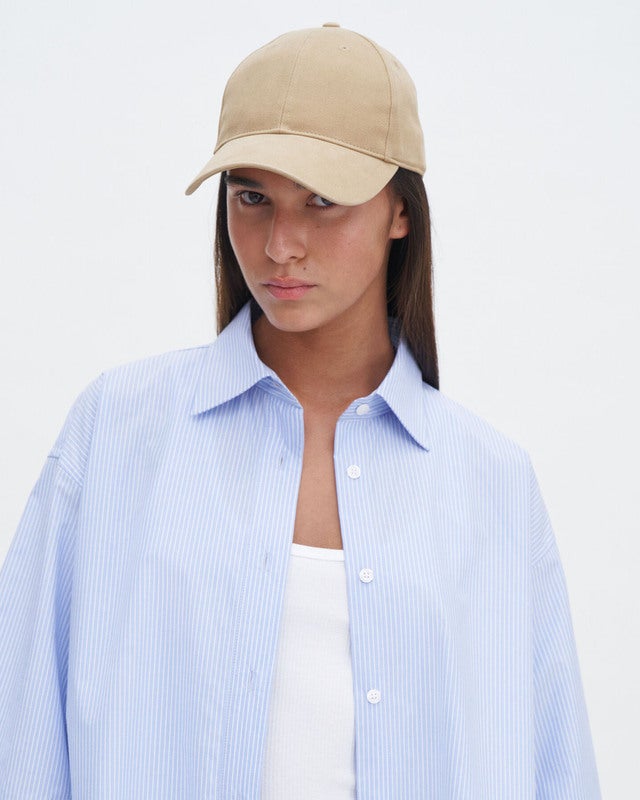 Filippa K Keps Cotton Canvas Beige ONESIZE