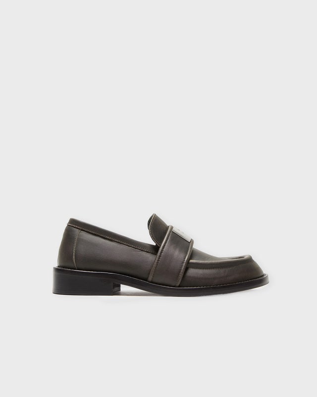 Acne Studios Loafers Logo Leather Brown EUR 40