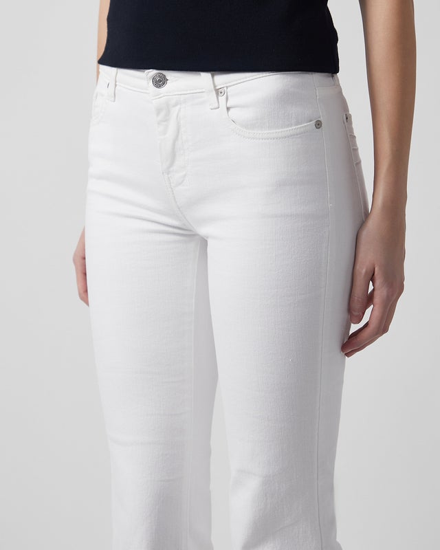 7 For All Mankind Jeans Dojo Tailorless White 29