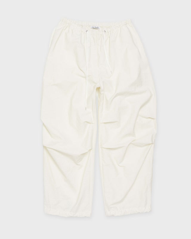 Acne Studios Trousers Relaxed Fit Drawstring White 32