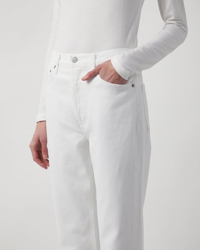 AGOLDE Jeans 90's Pinch High Waist Marshmellow White 24