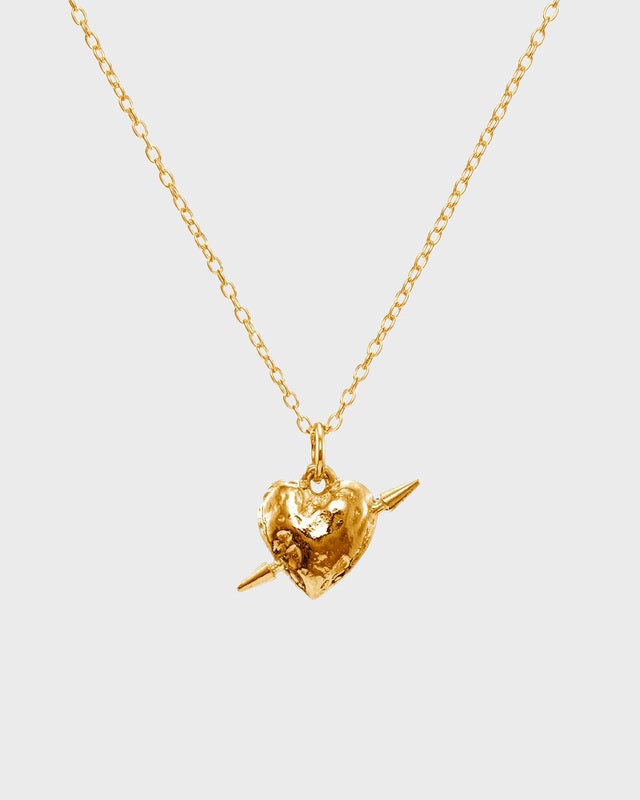 Maria Nilsdotter Tuvstarr’s Heart Necklace Gold ONESIZE