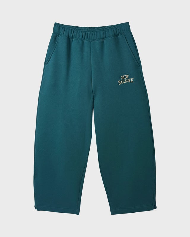 New Balance Pants Trackside Fleece Barrel  Green XL