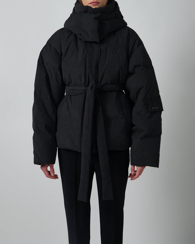 Holzweiler Down Jacket Steilia Brushed Black S