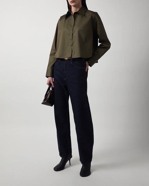 Shirt Cutler Crop Khaki green 2