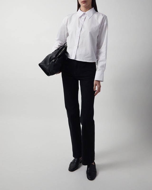 Wakakuu Icons Shirt Cutler Crop White XS