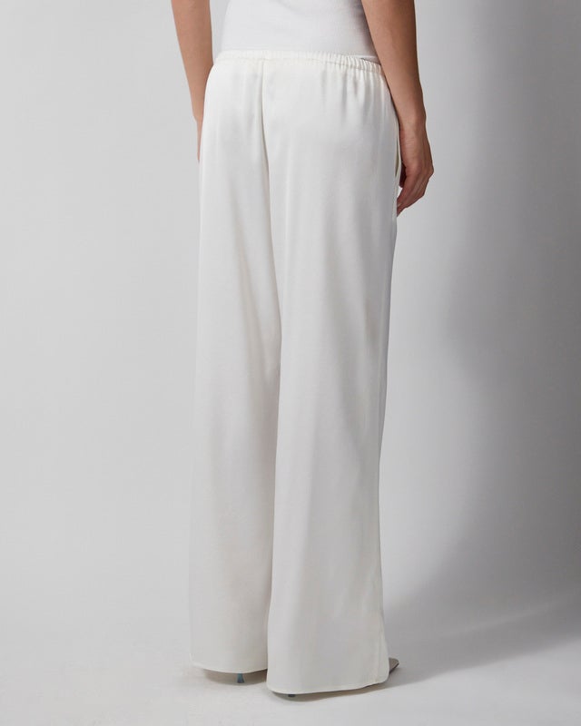 Wakakuu Icons Trousers Adeline Satin Cream S