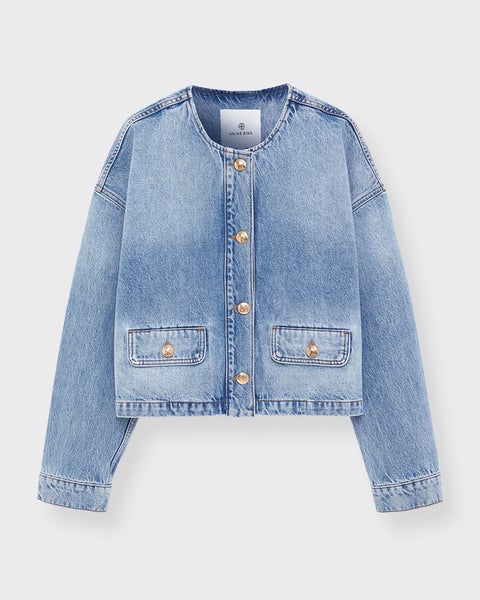 Jacket Blanche Washed blue 1