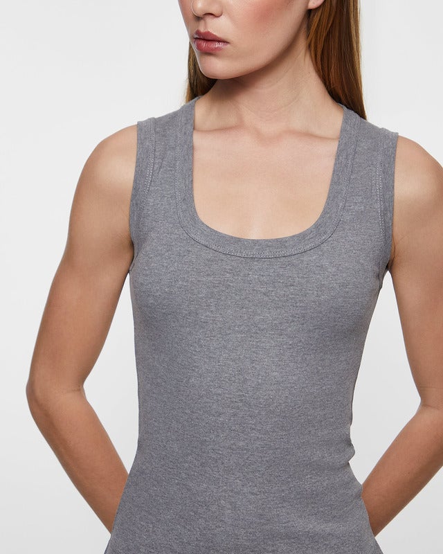 Wakakuu Icons Topp Biarritz Tank Grå L
