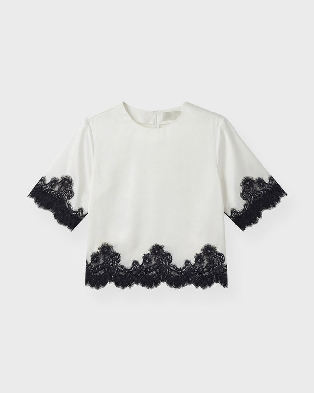 Wakakuu Icons Top Canary Lace Offwhite XL