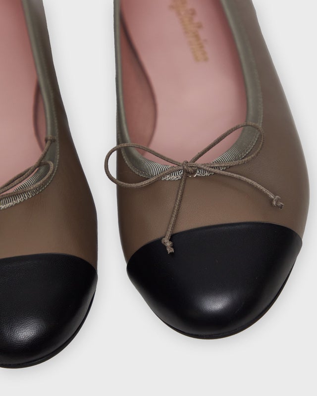 Pretty Ballerinas Ballerina Nicole Taupe/svart EUR 39