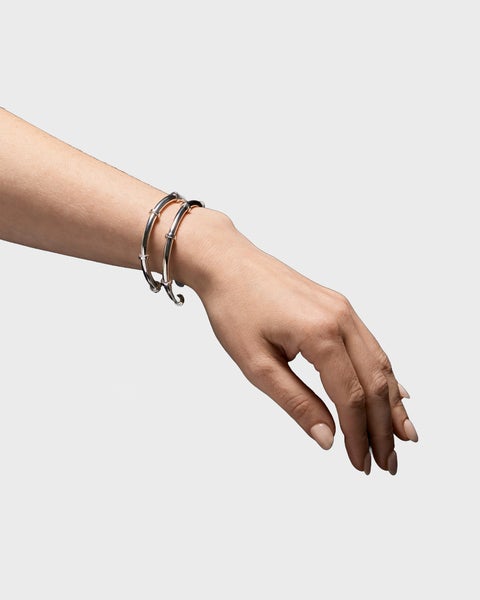 Cuff Bolted Silver 2