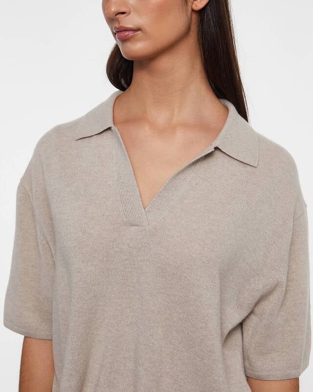 LISA YANG T-Shirt Neela Cashmere Sand 1 (S-M)