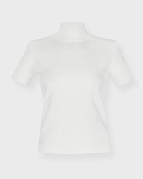 Top Pola Knit  White 1