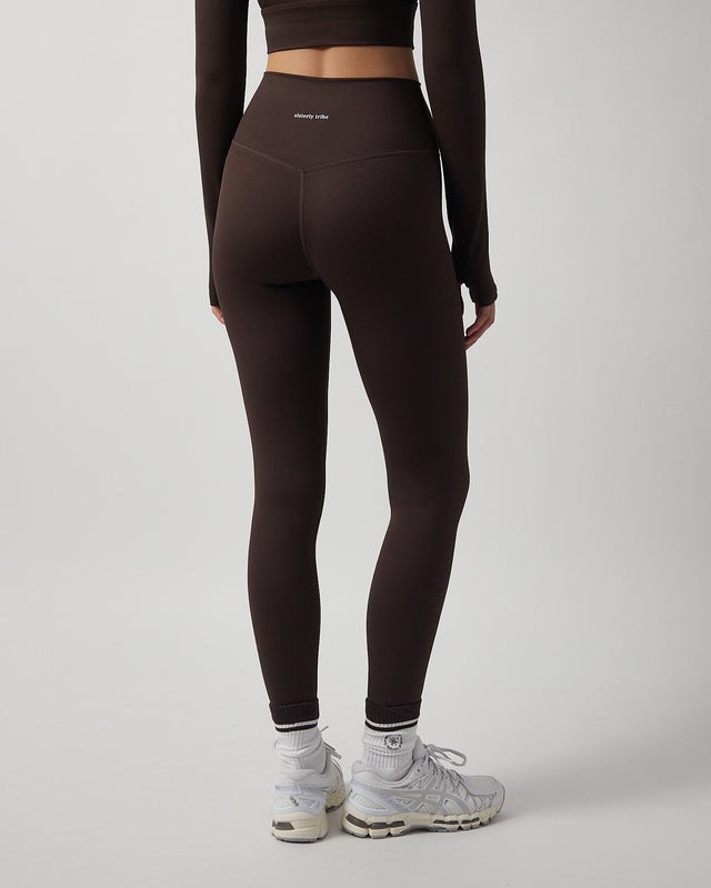 Sisterly tribe Leggings Softsculpt  Espresso XL