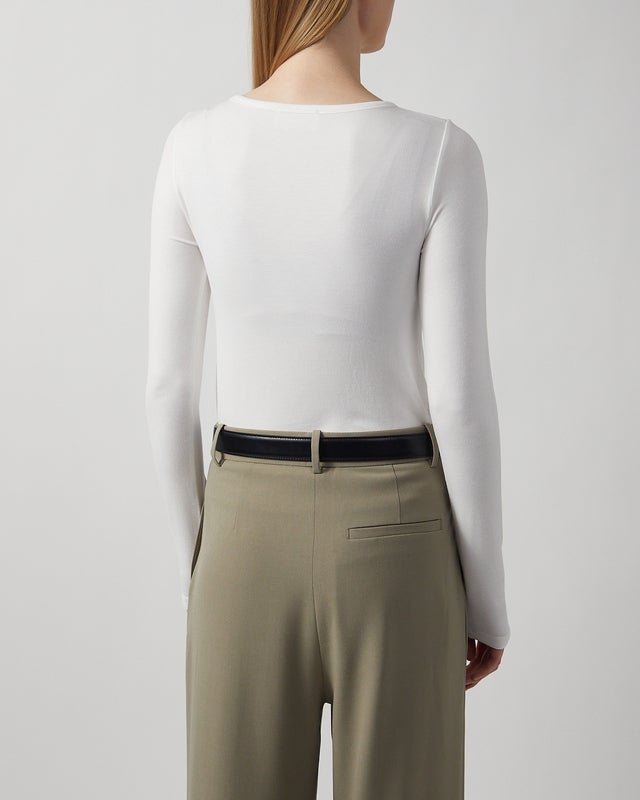 Wakakuu Icons Top Zoe Modal  White M