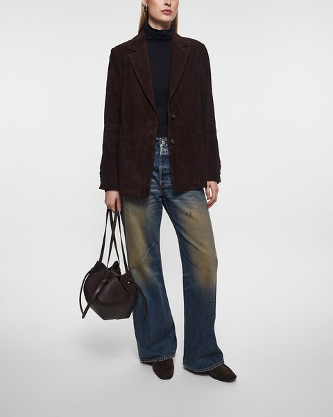 Blazer Suede Chocolate 2
