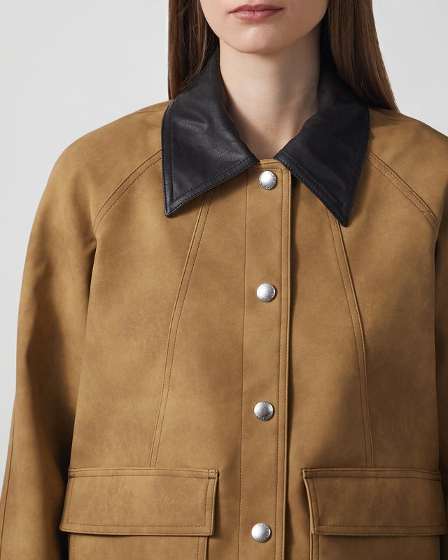 STAND STUDIO Jacket Wilhelmina Mörk sand  38