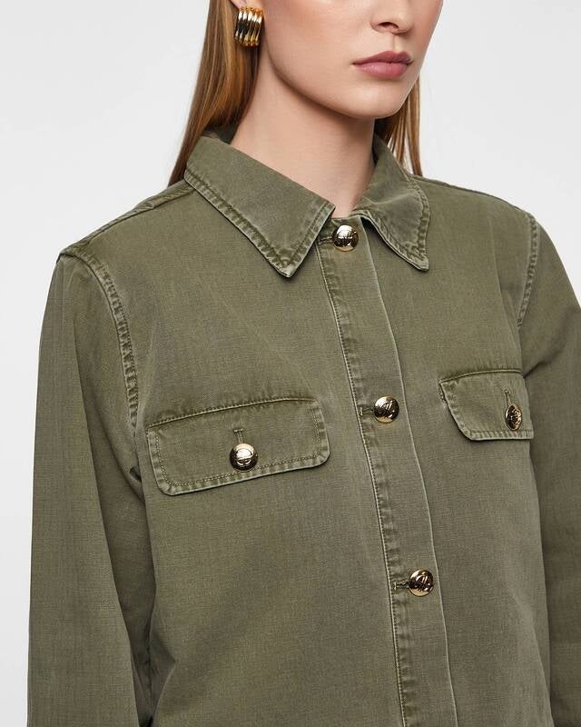 Anine Bing Jacket Corey Khaki green XS