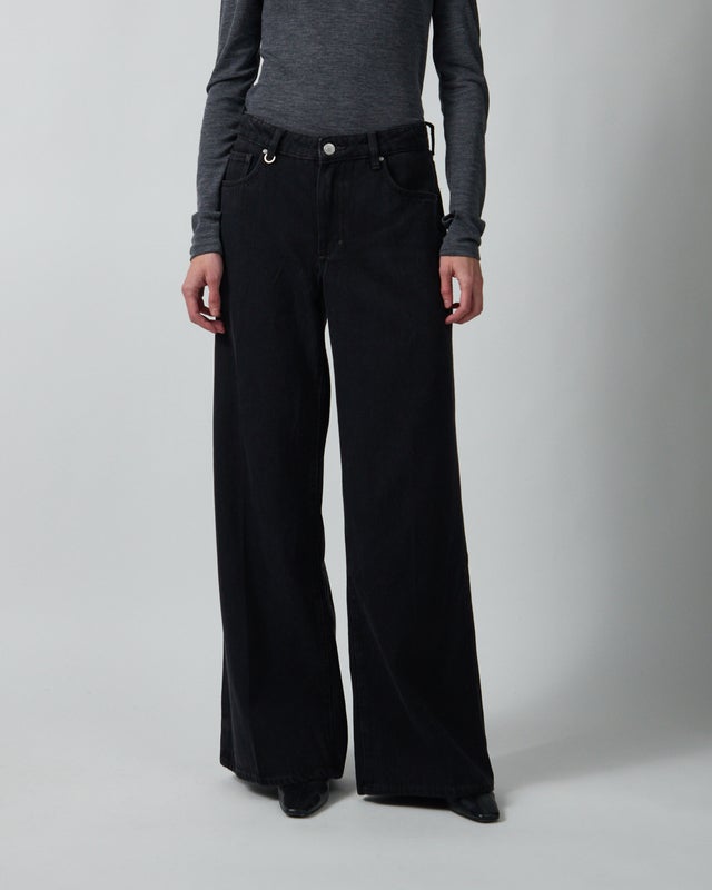 NEUW Jeans Milla Wide Washed Black W25/L32