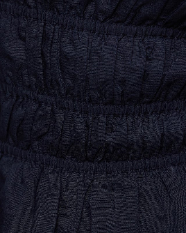 Wakakuu Icons Topp Valencia Linen  Navy S