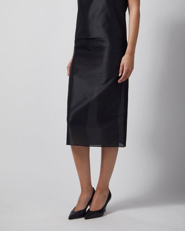 Almada Skirt Kiana Organza Black L