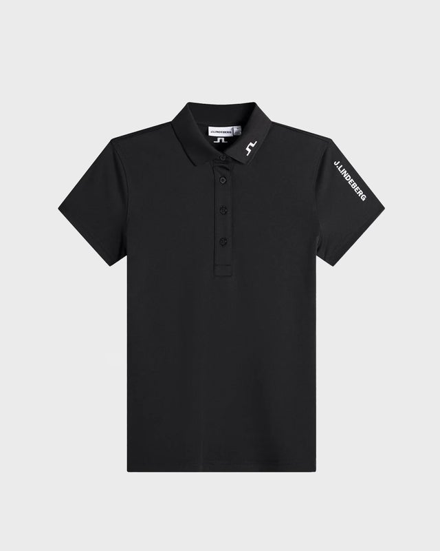 J Lindeberg Top Tour Tech Polo Black S